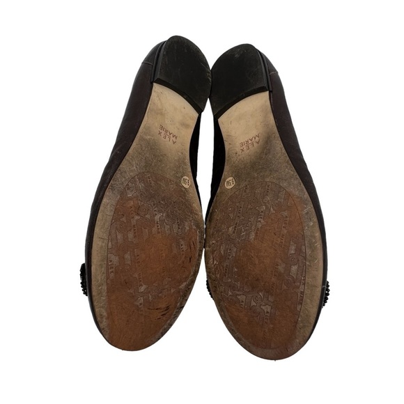 Alex Marie Brown Beaded Embellished Ballet Flats Size 9.5 Women's - Picture 8 of 9